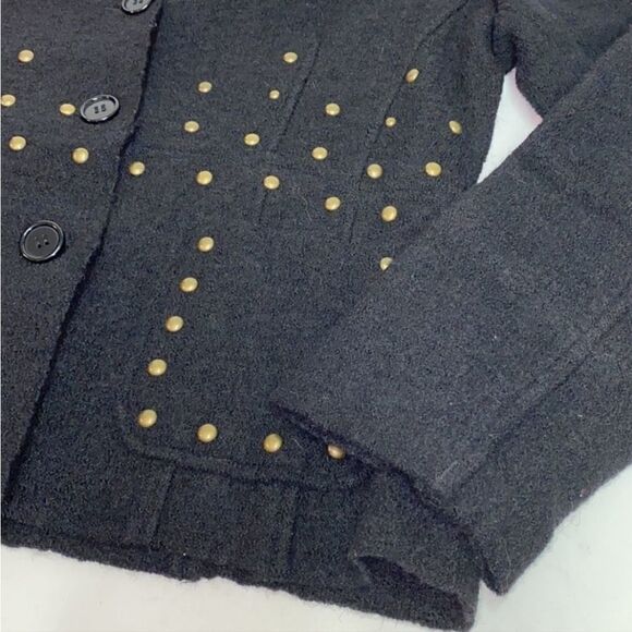 Clothes by Revue Wool Studded Jacket Size M - Picture 5 of 8